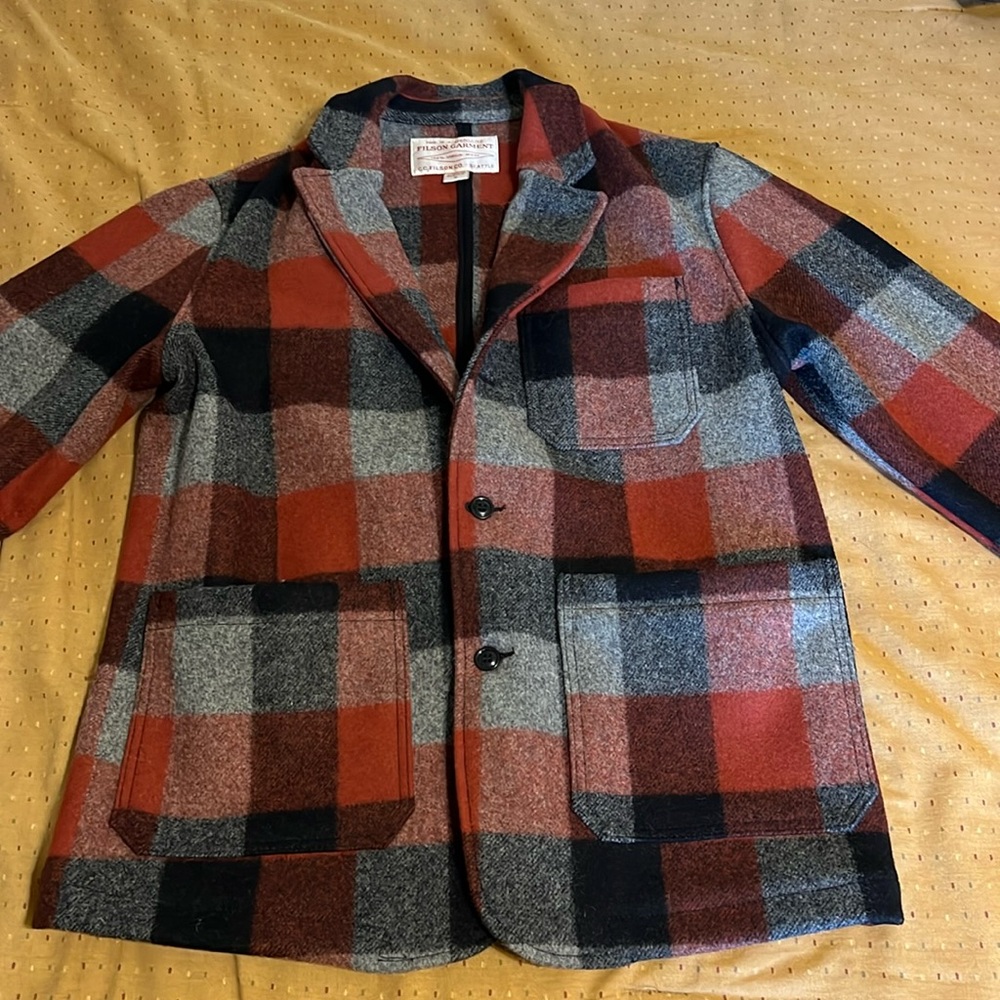 Limited edition Mackinaw wool blazer 26oz wool
